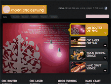 Tablet Screenshot of mooncnccarving.com